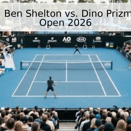 Pronóstico: Ben Shelton vs. Dino Prizmic – Madrid Open 2026
