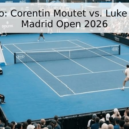Pronóstico: Corentin Moutet vs. Luke Johnson – Madrid Open 2026