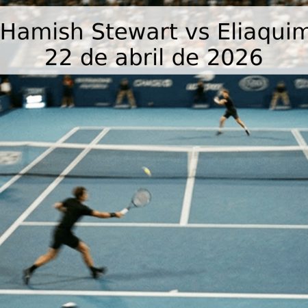 Pronóstico: Hamish Stewart vs Eliaquim Coulibaly – 22 de abril de 2026