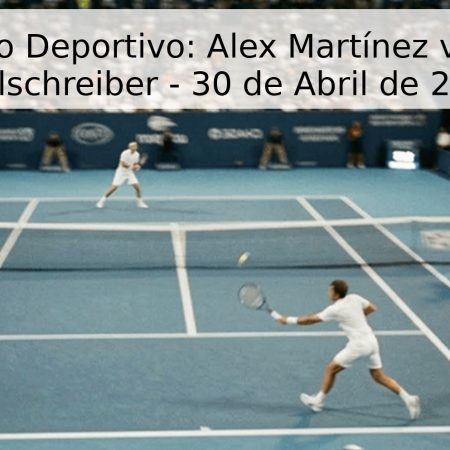 Pronóstico Deportivo: Alex Martínez vs. Philipp Kohlschreiber – 30 de Abril de 2026