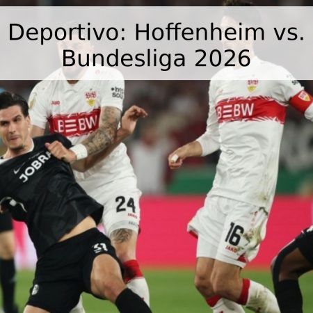 Pronóstico Deportivo: Hoffenheim vs. Stuttgart – Bundesliga 2026