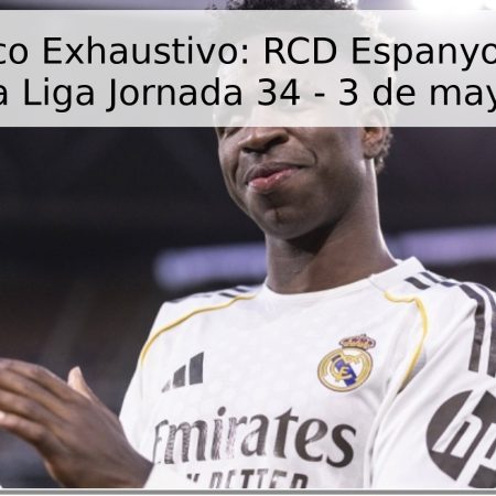 Pronóstico Exhaustivo: RCD Espanyol vs Real Madrid – La Liga Jornada 34 – 3 de mayo de 2026