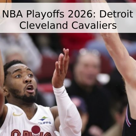 Pronóstico NBA Playoffs 2026: Detroit Pistons vs. Cleveland Cavaliers