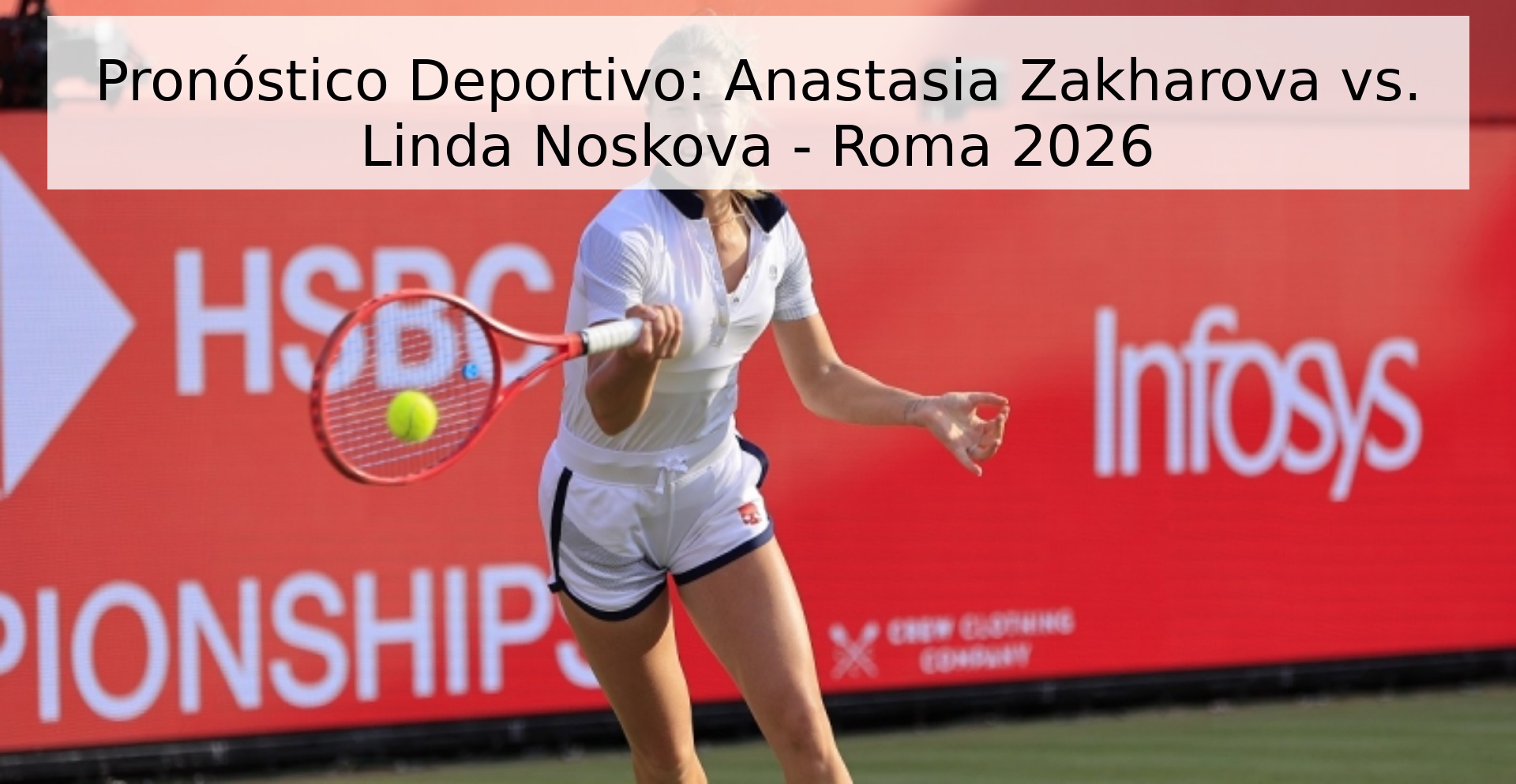 Pronóstico Deportivo: Anastasia Zakharova vs. Linda Noskova - Roma 2026
