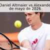 Pronóstico: Daniel Altmaier vs Alexander Zverev – 8 de mayo de 2026