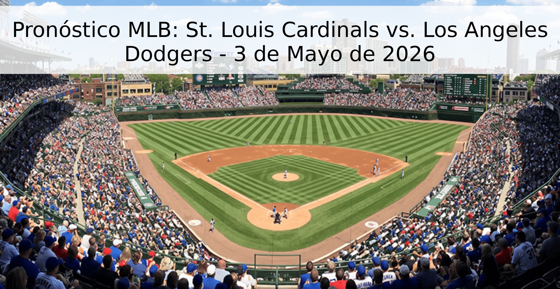 Pronóstico MLB: St. Louis Cardinals vs. Los Angeles Dodgers - 3 de Mayo de 2026
