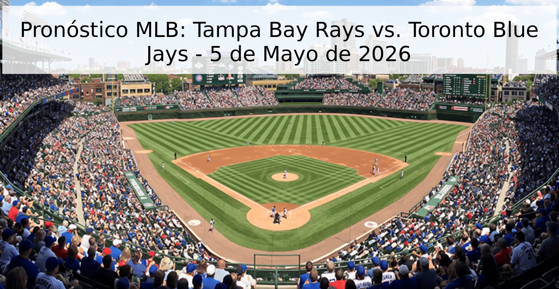 Pronóstico MLB: Tampa Bay Rays vs. Toronto Blue Jays - 5 de Mayo de 2026