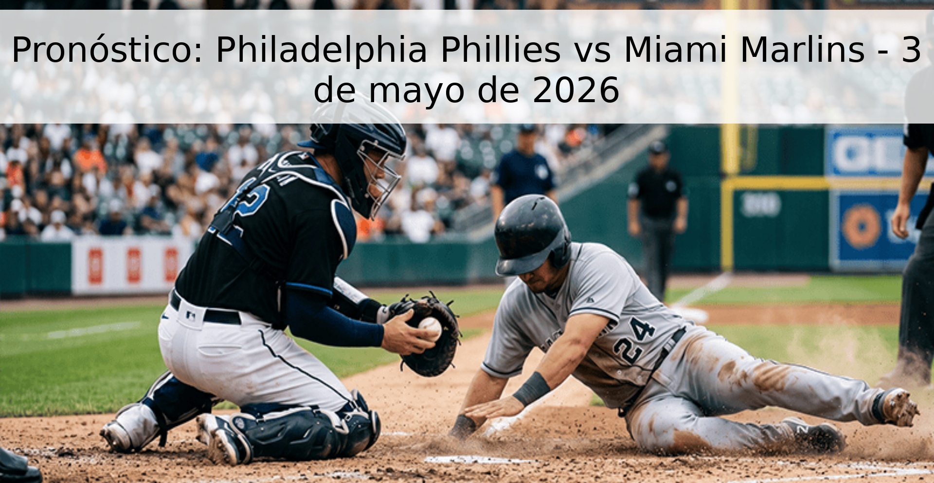 Pronóstico: Philadelphia Phillies vs Miami Marlins - 3 de mayo de 2026 Pronóstico: Philadelphia Phillies vs Miami Marlins - 3 de mayo de 2026