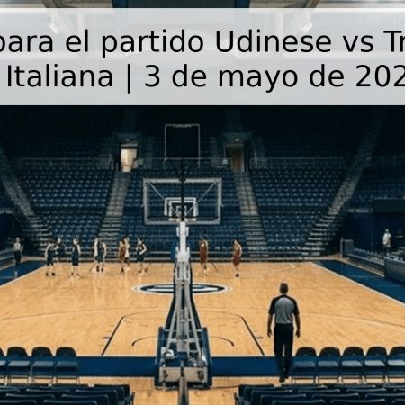 Pronóstico para el partido Udinese vs Trento | Serie A Italiana | 3 de mayo de 2026