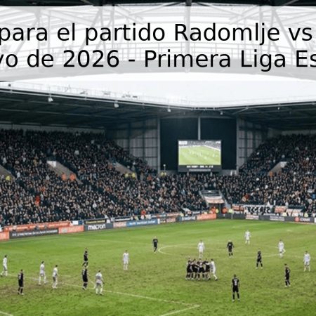 Pronóstico para el partido Radomlje vs Maribor – 3 de mayo de 2026 – Primera Liga Eslovena