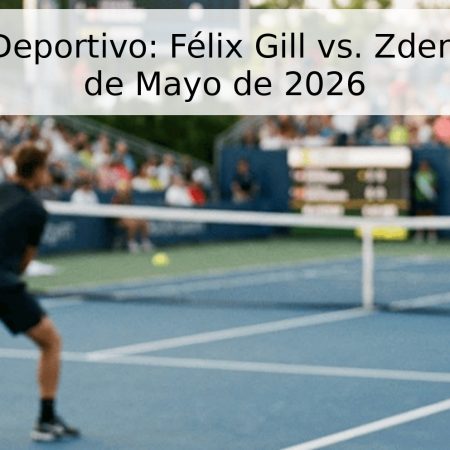 Pronóstico Deportivo: Félix Gill vs. Zdeněk Kolář – 5 de Mayo de 2026