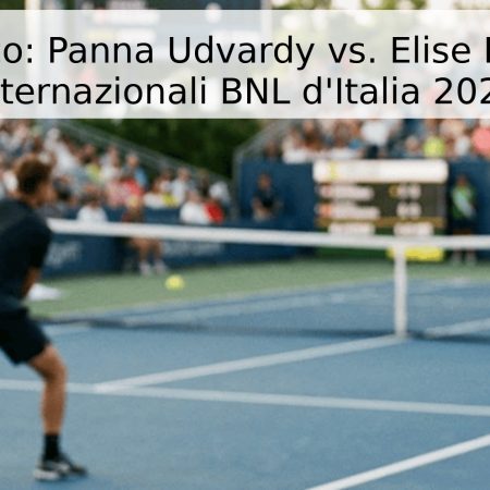 Pronóstico: Panna Udvardy vs. Elise Mertens – Internazionali BNL d’Italia 2026