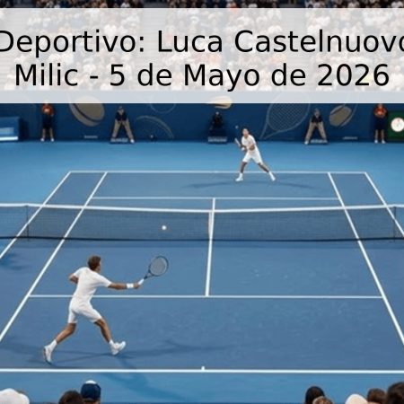 Pronóstico Deportivo: Luca Castelnuovo vs. Ognen Milic – 5 de Mayo de 2026