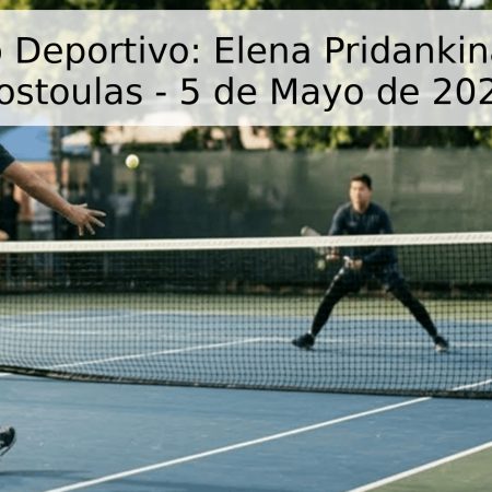 Pronóstico Deportivo: Elena Pridankina vs. Sofia Costoulas – 5 de Mayo de 2026