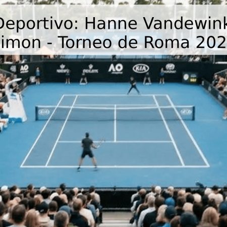 Pronóstico Deportivo: Hanne Vandewinkel vs. Gilles Simon – Torneo de Roma 2026