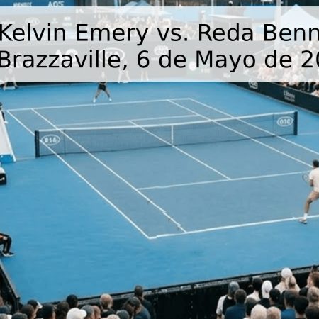 Pronóstico: Kelvin Emery vs. Reda Bennani – Torneo de Brazzaville, 6 de Mayo de 2026