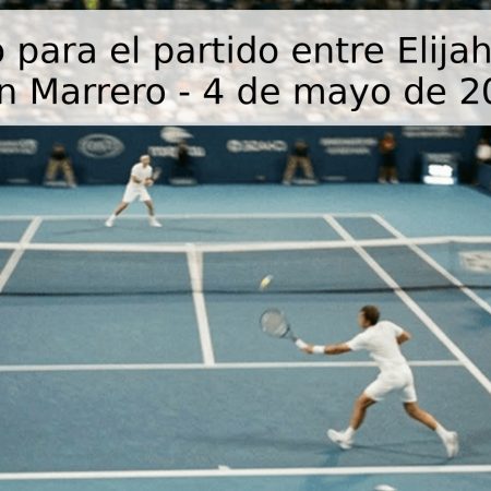 Pronóstico para el partido entre Elijah Sanogo e Ivan Marrero – 4 de mayo de 2026