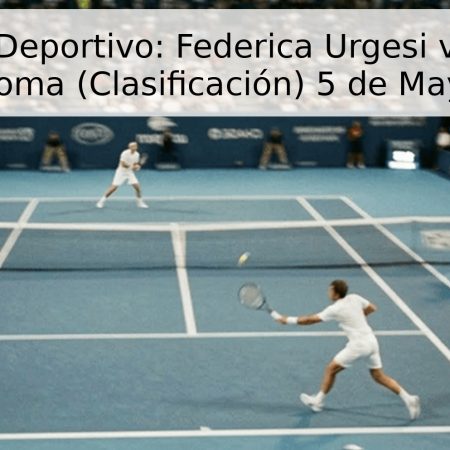 Pronóstico Deportivo: Federica Urgesi vs. Veronika Erjavec – Roma (Clasificación) 5 de Mayo de 2026